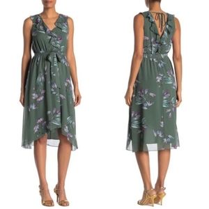 NWT, RACHEL Rachel Roy Sage Floral Odelle Dress